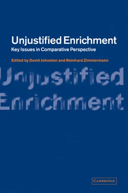 Abbildung von Johnston / Zimmermann | Unjustified Enrichment | 1. Auflage | 2002 | beck-shop.de
