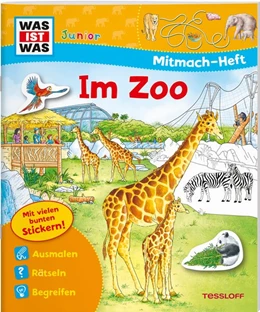 Abbildung von Marti / Tessloff Verlag | WAS IST WAS Junior Mitmach-Heft Zoo | 1. Auflage | 2019 | beck-shop.de