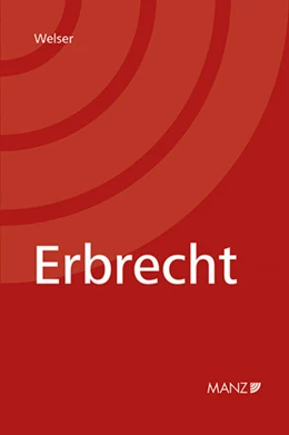 Abbildung von Welser | Erbrecht | 1. Auflage | 2019 | beck-shop.de