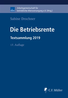 Abbildung von Drochner | Die Betriebsrente | 17. Auflage | 2019 | beck-shop.de
