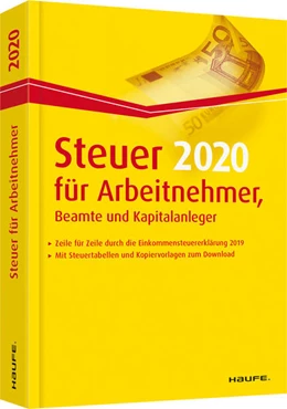 Abbildung von Dittmann / Haderer | Steuer 2020 für Arbeitnehmer, Beamte und Kapitalanleger | 1. Auflage | 2019 | 03601 | beck-shop.de