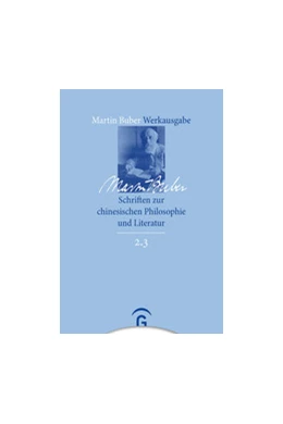 Abbildung von Buber / Eber | Schriften zur chinesischen Philosophie und Literatur | 1. Auflage | 2019 | beck-shop.de