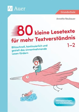 Abbildung von Neubauer | 80 kleine Lesetexte für mehr Textverständnis 1/2 | 1. Auflage | 2019 | beck-shop.de