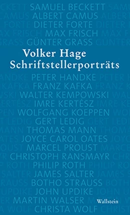 Abbildung von Hage | Schriftstellerporträts | 1. Auflage | 2019 | beck-shop.de