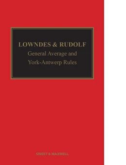 Abbildung von Cornah / Sarll | Lowndes & Rudolf - General Average and York-Antwerp Rules | 15. Auflage | 2018 | beck-shop.de
