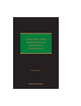 Abbildung von Reed | Reed: Construction Professional Indemnity Insurance | 1. Auflage | 2018 | beck-shop.de