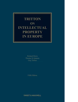 Abbildung von Davis / Quintin | Tritton on Intellectual Property Law in Europe | 5. Auflage | 2018 | beck-shop.de