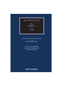 Abbildung von Harris | Dicey and Morris, Conflict of Laws | 15. Auflage | 2018 | beck-shop.de