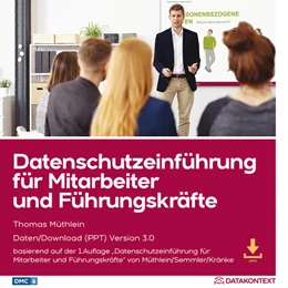 Abbildung von Datenschutzeinführung für Mitarbeiter und Führungskräfte | 3. Auflage | 2018 | beck-shop.de