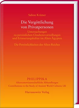 Abbildung von Krämer | Die Vergöttlichung von Privatpersonen | 1. Auflage | 2019 | beck-shop.de