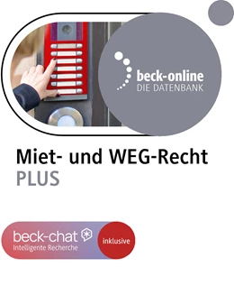 Abbildung von beck-online. Miet- und WEG-Recht PLUS | 1. Auflage | | beck-shop.de