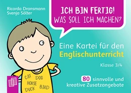 Abbildung von Dransmann | Ich bin fertig! Was soll ich machen? Eine Kartei für den Englischunterricht - Klasse 3/4 | 1. Auflage | 2019 | beck-shop.de