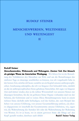 Abbildung von Steiner | Menschenwerden, Weltenseele und Weltengeist. Der Mensch als geistiges Wesen im historischen Werdegang | 3. Auflage | 2019 | beck-shop.de