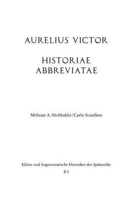 Abbildung von Scardino / Nickbakht | Aurelius Victor | 1. Auflage | 2021 | beck-shop.de