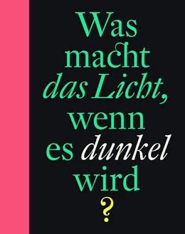 Abbildung von Westera | Was macht das Licht, wenn es dunkel wird? | 1. Auflage | 2019 | beck-shop.de