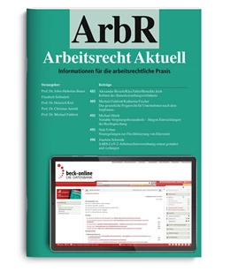 Abbildung von ArbR • Arbeitsrecht Aktuell | 10. Auflage | 2025 | beck-shop.de