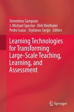 Abbildung von Sampson / Spector | Learning Technologies for Transforming Large-Scale Teaching, Learning, and Assessment | 1. Auflage | 2019 | beck-shop.de