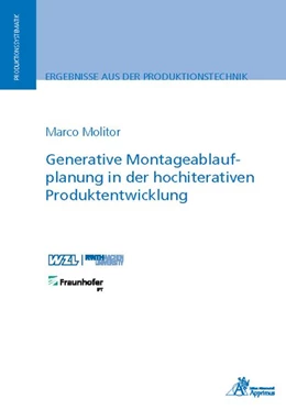 Abbildung von Molitor | Generative Montageablaufplanung in der hochiterativen Produktentwicklung | 1. Auflage | 2019 | beck-shop.de