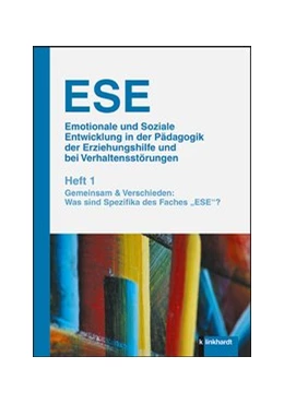 Abbildung von Gingelmaier / Bleher | ESE Emotionale und Soziale Entwicklung in der Pädagogik der Erziehungshilfe und bei Verhaltensstörungen 1. Jahrgang (2019). Heft 1 | 1. Auflage | 2019 | beck-shop.de