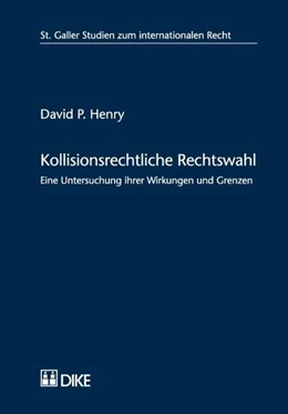 Abbildung von Henry | Kollisionsrechtliche Rechtswahl | 1. Auflage | 2009 | 40 | beck-shop.de