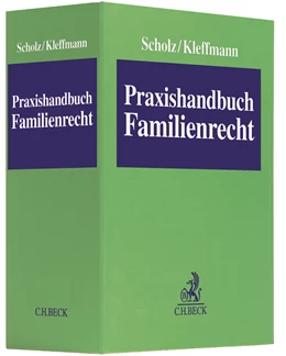 Abbildung von Scholz / Kleffmann | Praxishandbuch Familienrecht Hauptordner 86 mm • 1 Ersatzordner (leer) | 1. Auflage | | beck-shop.de