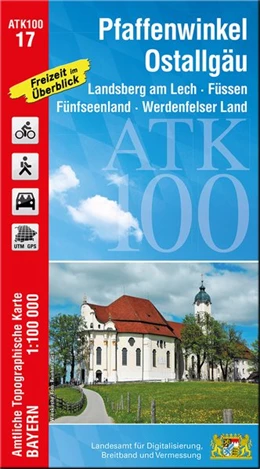 Abbildung von Pfaffenwinkel, Ostallgäu 1 : 100 000 | 1. Auflage | 2019 | beck-shop.de