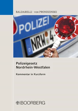 Abbildung von Baldarelli / Prondzinski | Polizeigesetz Nordrhein-Westfalen | 1. Auflage | 2019 | beck-shop.de