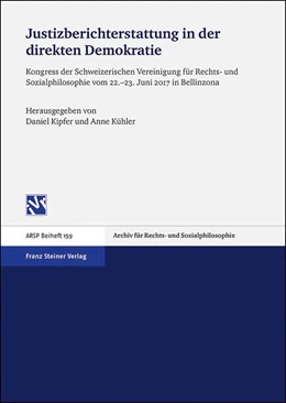 Abbildung von Kipfer / Kühler | Justizberichterstattung in der direkten Demokratie | 1. Auflage | 2019 | beck-shop.de