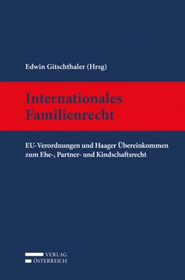 Abbildung von Gitschthaler | Internationales Familienrecht | 1. Auflage | 2019 | beck-shop.de