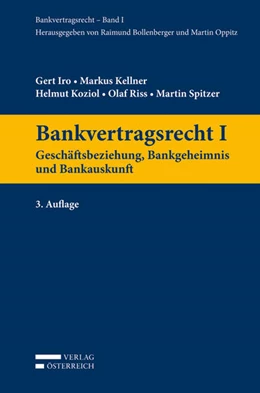 Abbildung von Bollenberger / Oppitz | Bankvertragsrecht I | 3. Auflage | 2019 | 1 | beck-shop.de