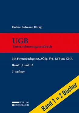 Abbildung von Artmann | UGB | 3. Auflage | 2019 | beck-shop.de
