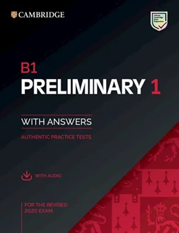 Abbildung von Cambridge English Preliminary 1 for revised exam from 2020. Student's Book with Answers with Audio CD | 1. Auflage | 2019 | beck-shop.de