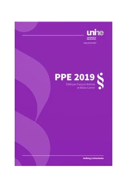 Abbildung von Bohnet / Carron | PPE 2019 | 1. Auflage | 2019 | beck-shop.de