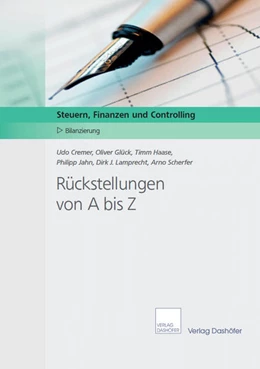 Abbildung von Cremer / Glück | Rückstellungen von A bis Z | 1. Auflage | 2015 | beck-shop.de