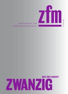 Abbildung von Gesellschaft für Medienwissenschaft e. V. | Zeitschrift für Medienwissenschaft 20 | 1. Auflage | 2019 | beck-shop.de