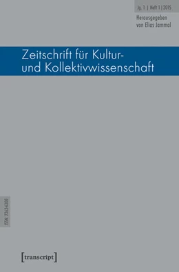 Abbildung von Forschungsstelle Kultur- und / Jammal | Zeitschrift für Kultur- und Kollektivwissenschaft | 1. Auflage | 2015 | beck-shop.de