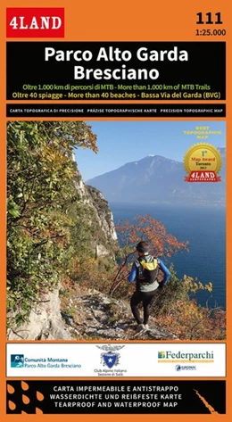 Abbildung von Nardini | Parco Alto Garda Bresciano 1:25 000 | 1. Auflage | 2019 | beck-shop.de