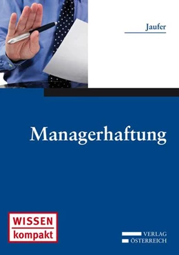 Abbildung von Jaufer | Managerhaftung | 1. Auflage | 2011 | beck-shop.de