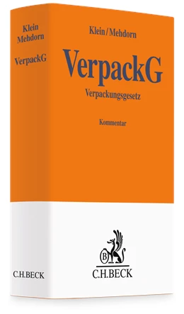 Abbildung von Klein / Mehdorn | Verpackungsgesetz: VerpackG | 1. Auflage | 2025 | beck-shop.de