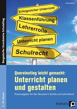 Abbildung von Klopsch | Quereinstieg leicht gemacht: Unterricht gestalten | 1. Auflage | 2019 | beck-shop.de