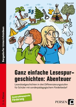 Abbildung von Rosendahl | Ganz einfache Lesespurgeschichten: Abenteuer | 2. Auflage | 2021 | beck-shop.de