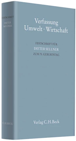 Abbildung von Verfassung - Umwelt - Wirtschaft | 1. Auflage | 2010 | beck-shop.de