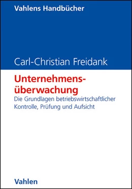 Abbildung von Freidank | Unternehmensüberwachung | 1. Auflage | 2012 | beck-shop.de