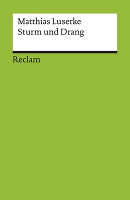 Abbildung von Luserke | Sturm und Drang | 1. Auflage | 1997 | 17602 | beck-shop.de