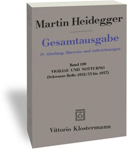 Abbildung von Heidegger / Trawny | Vigiliae und Notturno | 1. Auflage | 2019 | beck-shop.de