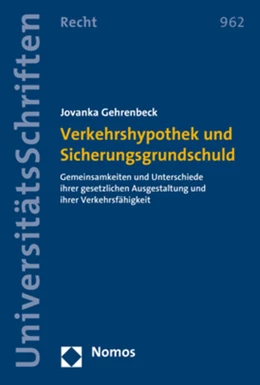 Abbildung von Gehrenbeck | Verkehrshypothek und Sicherungsgrundschuld | 1. Auflage | 2019 | beck-shop.de