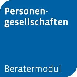 Abbildung von Beratermodul Personengesellschaften | 1. Auflage | | beck-shop.de