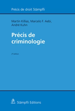 Abbildung von Killias / Kuhn | Précis de criminologie | 4. Auflage | 2019 | beck-shop.de