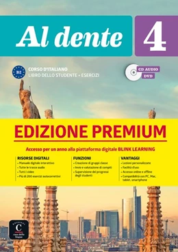 Abbildung von Al dente 4 (B2). Libro dello studente+ esercizi + CD + DVD + Premium | 1. Auflage | 2019 | beck-shop.de