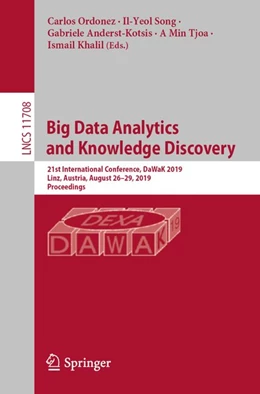 Abbildung von Ordonez / Song | Big Data Analytics and Knowledge Discovery | 1. Auflage | 2019 | beck-shop.de